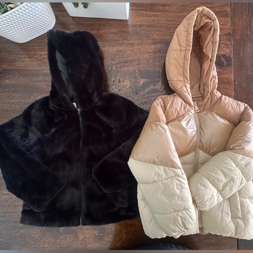 Girls fall/winter jackets size 7/8